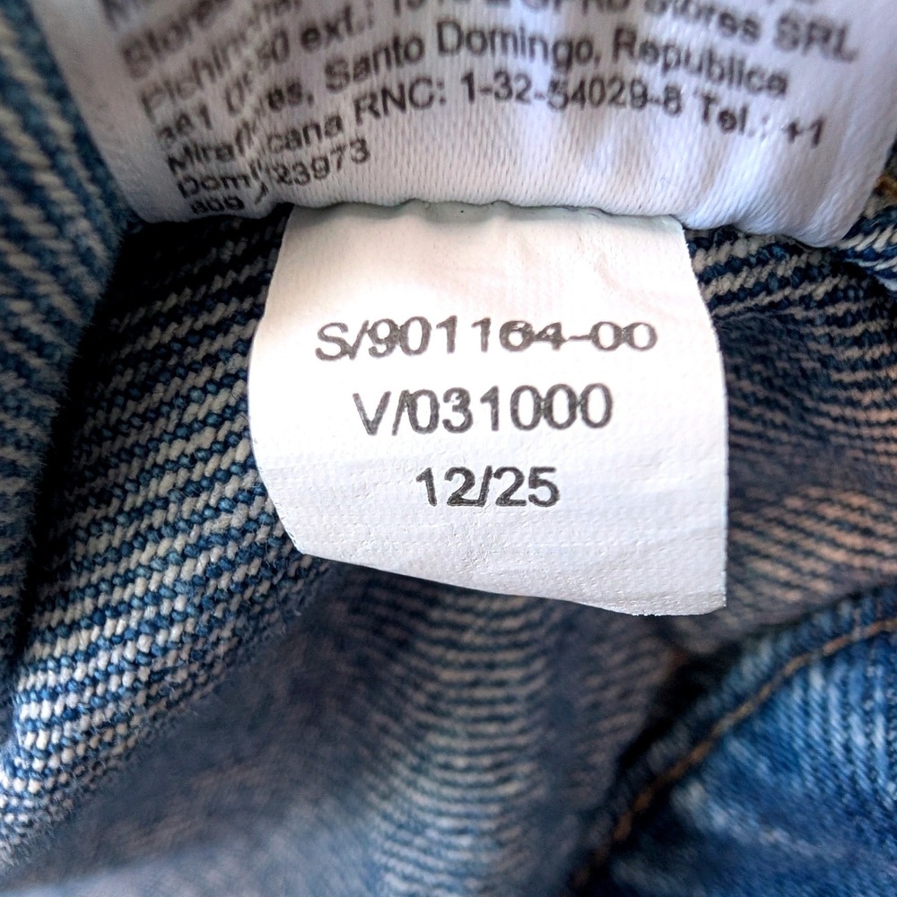 Old Navy x Christopher John Rogers Denim Chore Jacket Blue Utility Womens Large - Picture 5 of 10